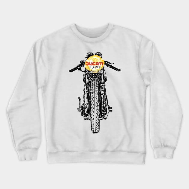 Ducati 1974 SS Crewneck Sweatshirt by Toby Wilkinson